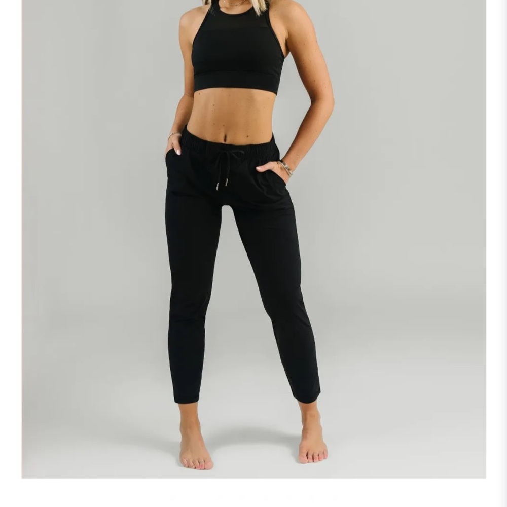 ZYIA Black Everywhere Joggers